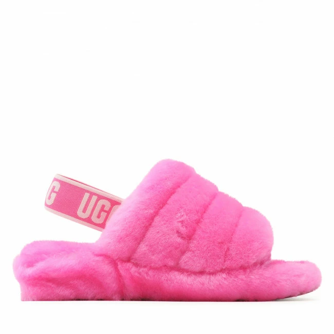 Slippers UGG - W Fluff Yeah Slide 1095119 Crnt Pink 4 Slippers UGG - W Fluff Yeah Slide 1095119 Crnt Pink - Image 2