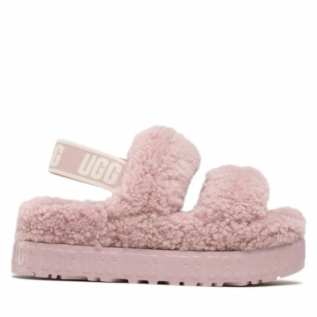 Slippers UGG - W Oh Fluffita 1120876 Rsgry Pink 4 Slippers UGG - W Oh Fluffita 1120876 Rsgry Pink - Image 2