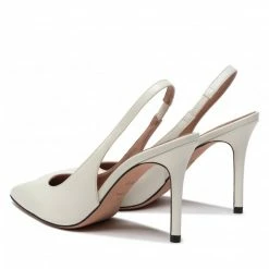 Elegant Sandals Sandals BOSS - Eddie Sling 90-C 50475520 10158393 01 Open White 114 White -Togoshi Sales Store 03 0000300038369 pl