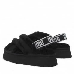 Slippers UGG - W Disco Cross Slide 1121550 Blk Black -Togoshi Sales Store 03 0000300314470 pl