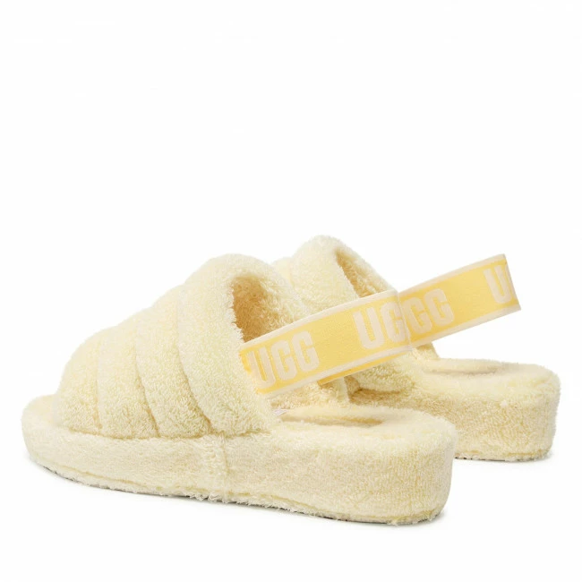 Slippers UGG - W Fluff Yeah Terry 1127116 Bpdd Yellow 5 Slippers UGG - W Fluff Yeah Terry 1127116 Bpdd Yellow - Image 3