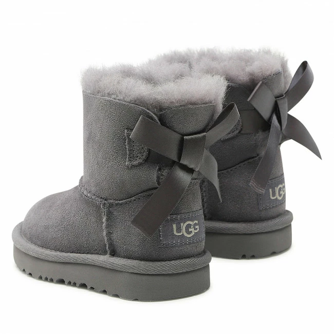 Trekker Boots Footwear UGG - T Bailey Bow II 1017397T Lgh Grey 5 Trekker Boots Footwear UGG - T Bailey Bow II 1017397T Lgh Grey - Image 3