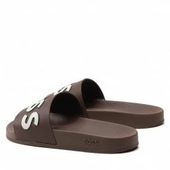 Clogs And Mules Slides BOSS - Bay 50471271 10242218 01 Open Brown 245 Brown -Togoshi Sales Store 03 0000301415619 pl