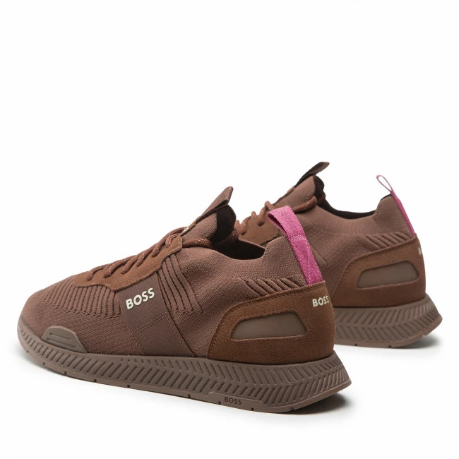 Sneakers Trainers BOSS - Titanium 50470596 10232616 01 Open Brown 245 Brown 5 Sneakers Trainers BOSS - Titanium 50470596 10232616 01 Open Brown 245 Brown - Image 3