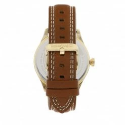Men's Wristwatch TIMBERLAND - Odierne TDWLA2101802 Brown/Gold/Beige Brown -Togoshi Sales Store 03 4894816004392 az
