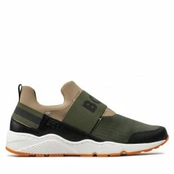 Slided Shoes Trainers BOSS - J29295 S Forest Green 665 Green -Togoshi Sales Store 03 0000300798201 mt
