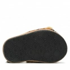 Slippers UGG - T Fluff Yeah Slide Spotty 1134955T Nat Brown -Togoshi Sales Store 04 0000301220114 rz
