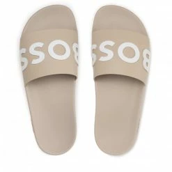 Clogs And Mules Slides BOSS - Bay 50471271 10242218 01 Light Beige 275 Beige -Togoshi Sales Store 05 0000300032428 ks