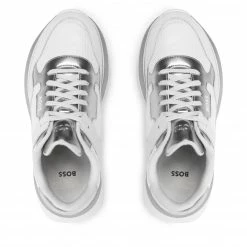 Sneakers Trainers BOSS - Dean 50474495 10243294 01 Silver 040 White -Togoshi Sales Store 05 0000300035146 pl