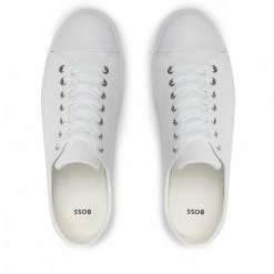 Plimsolls Sneakers BOSS - Aiden M 50474710 10232547 01 White 100 White -Togoshi Sales Store 05 0000300035443 mg