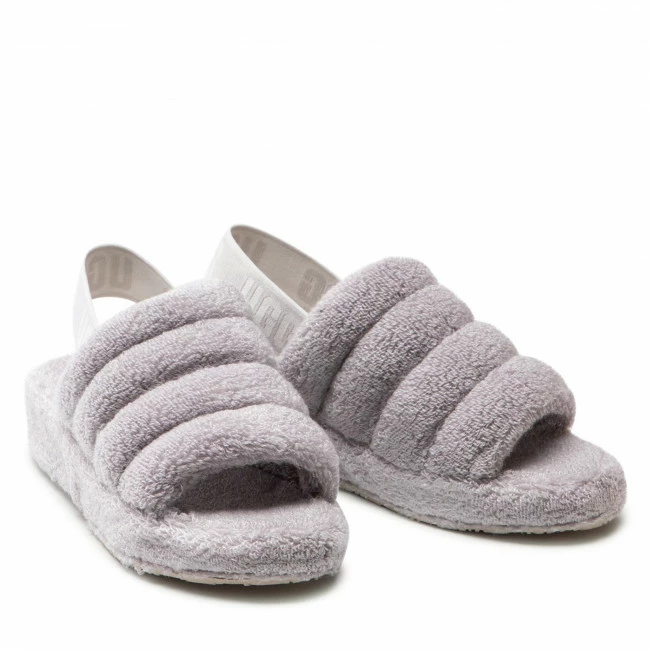 Slippers UGG - W Fluff Yeah Terry 1127116 Mgr Grey 7 Slippers UGG - W Fluff Yeah Terry 1127116 Mgr Grey - Image 5