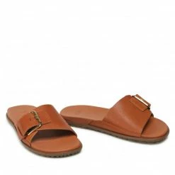 Casual Mules Slides UGG - W Solivan Buckle Slide 1128630 Tlth Brown -Togoshi Sales Store 05 0000300316108 rz