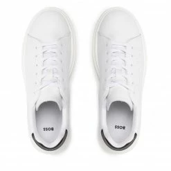 Laced Shoes Trainers BOSS - J29310 S White 10B White -Togoshi Sales Store 05 0000300798973 kt