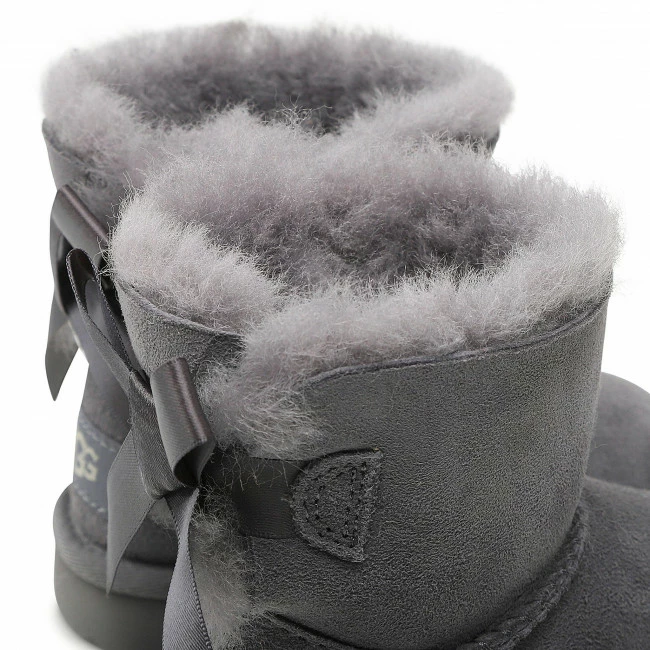 Trekker Boots Footwear UGG - T Bailey Bow II 1017397T Lgh Grey 8 Trekker Boots Footwear UGG - T Bailey Bow II 1017397T Lgh Grey - Image 6