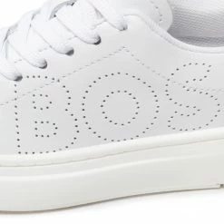 Laced Shoes Trainers BOSS - J19071 M White 10B White -Togoshi Sales Store 06 0000300797907 pa