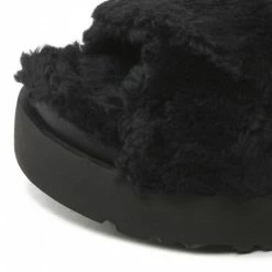 Casual Mules Slides UGG - W Fuzz Sugar Cross Slide 1135131 BLK Black 13 Casual Mules Slides UGG - W Fuzz Sugar Cross Slide 1135131 BLK Black -Togoshi Sales Store 06 0000301216605 rz