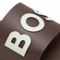 Clogs And Mules Slides BOSS - Bay 50471271 10242218 01 Open Brown 245 Brown -Togoshi Sales Store 06 0000301415619 pl