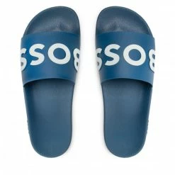 Clogs And Mules Slides BOSS - Bay 50471271 10242218 01 Bright Blue 438 Blue -Togoshi Sales Store 06 0000301415633 plj