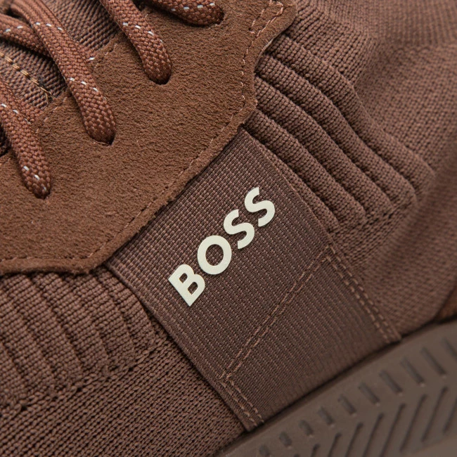 Sneakers Trainers BOSS - Titanium 50470596 10232616 01 Open Brown 245 Brown 8 Sneakers Trainers BOSS - Titanium 50470596 10232616 01 Open Brown 245 Brown - Image 6