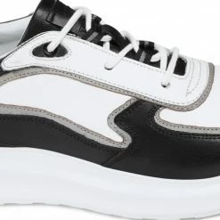 Sneakers Trainers TOGOSHI - MI08-GREENE-01 White White, Black -Togoshi Sales Store 07 5904862379739 rrz