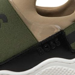 Slided Shoes Trainers BOSS - J29295 S Forest Green 665 Green -Togoshi Sales Store 07 0000300798201 mt