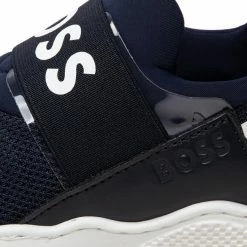Slided Shoes Trainers BOSS - J29295 M 849 Navy Blue -Togoshi Sales Store 07 0000300798225 mt