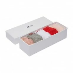 Togoshi Sales Store 21 5 Pairs Of Kids' High Socks BOSS - J90198 Bright Red 992